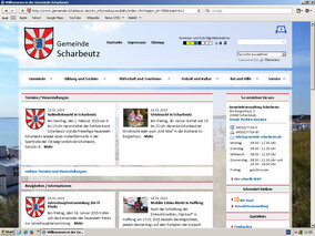 Screenshot Scharbeutz- Relaunch
