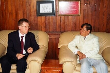 CEO meets Information MInister of Cambodia Mr. Kanharith Khieu