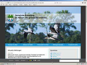 zur Website der Gemeinde Brieselang