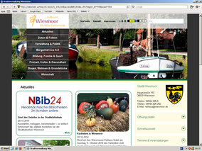 zur Website der Stadt Wiesmoor